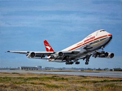 Qantas Boeing 747-238