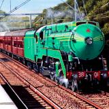 Locomotive 3801 at Banksia